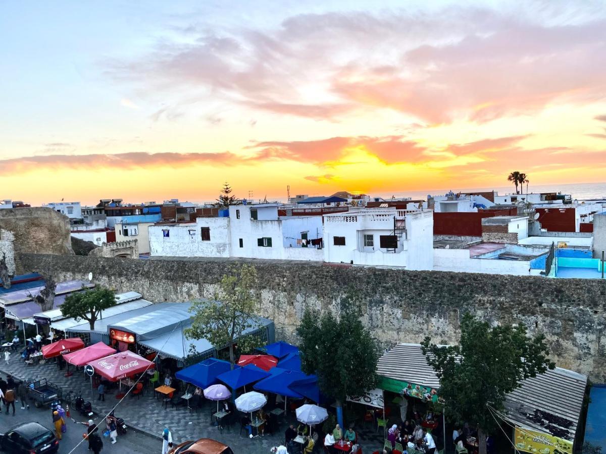 Soleado Apartamento Al Lado De La Preciosa Medina , A 3 Minutos De La Playa Andando II Apartment Asilah Bagian luar foto
