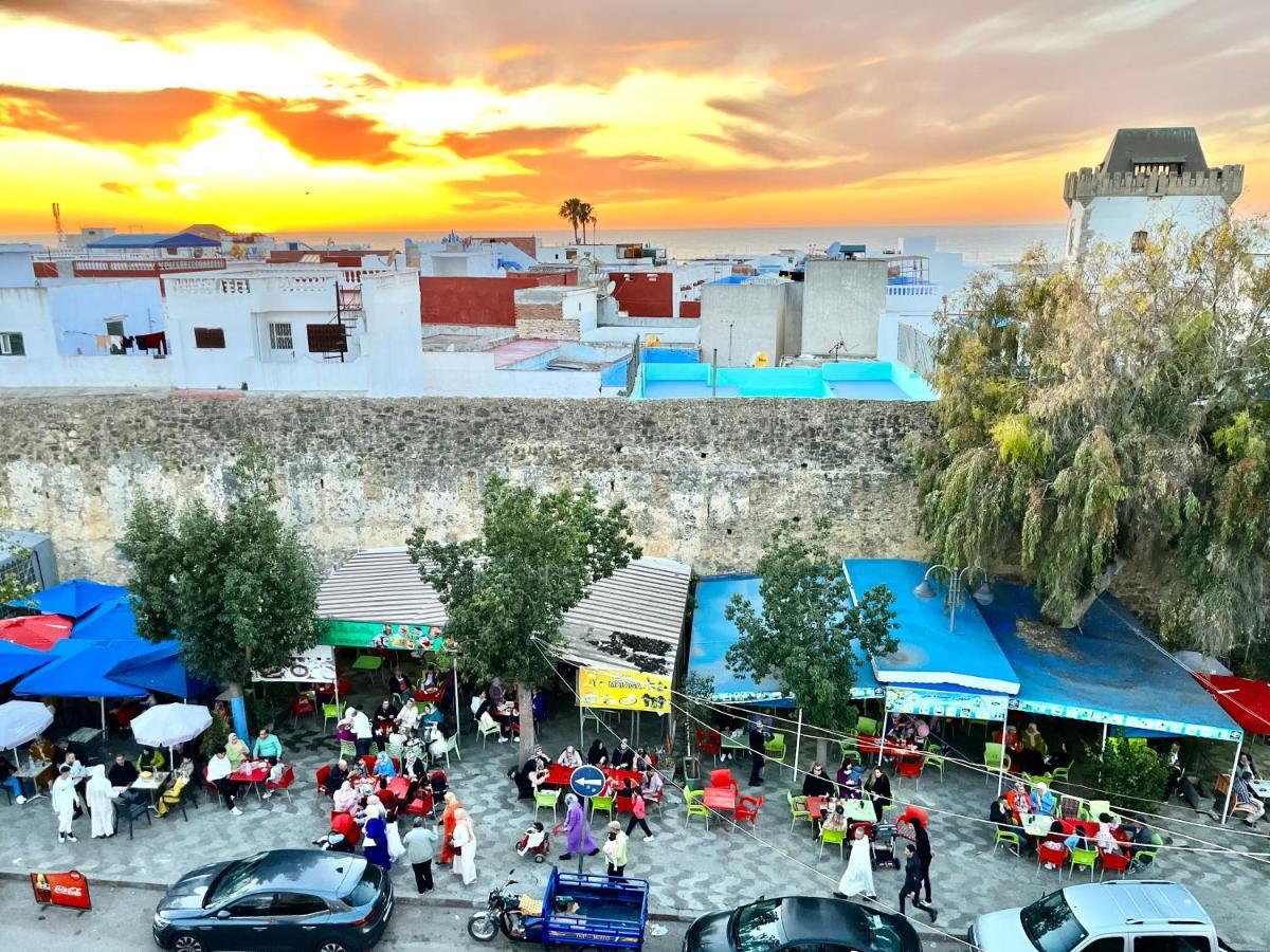 Soleado Apartamento Al Lado De La Preciosa Medina , A 3 Minutos De La Playa Andando II Apartment Asilah Bagian luar foto
